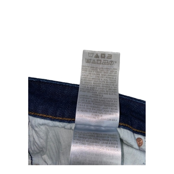 Levi’s Demi Curve ID Classic Bootcut Women’s Dark Blue Denim Jeans | Size 16/33 - Picture 8 of 11